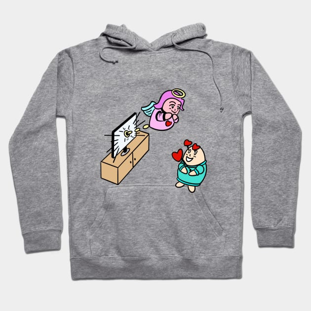 An angel out of tv color Hoodie by Andrew Hau